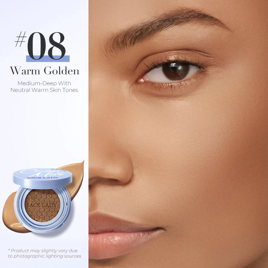 SACE LADY CoverMax Soft Matte BB Cushion High Cover Concealer Lasting SPF 50 PA+ Foundation Powder