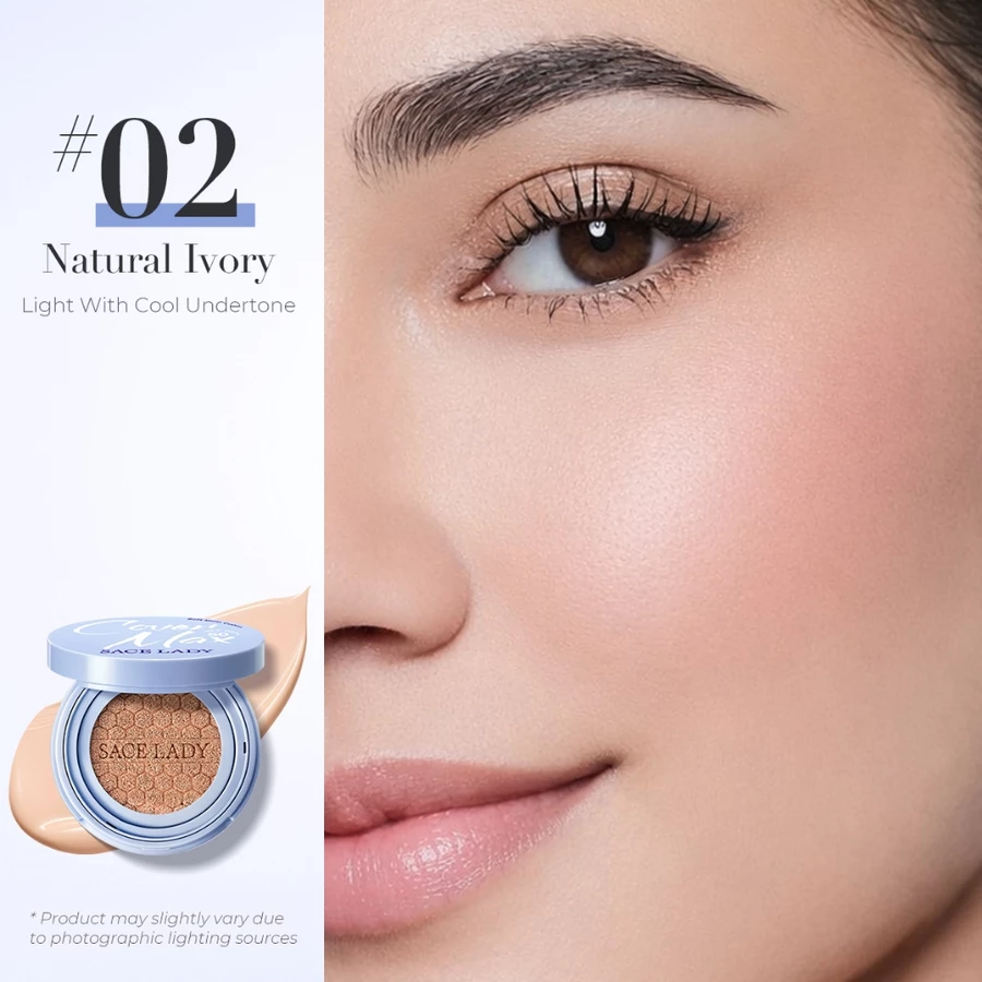 SACE LADY CoverMax Soft Matte BB Cushion High Cover Concealer Lasting SPF 50 PA+ Foundation Powder