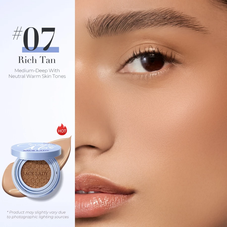 SACE LADY CoverMax Soft Matte BB Cushion High Cover Concealer Lasting SPF 50 PA+ Foundation Powder