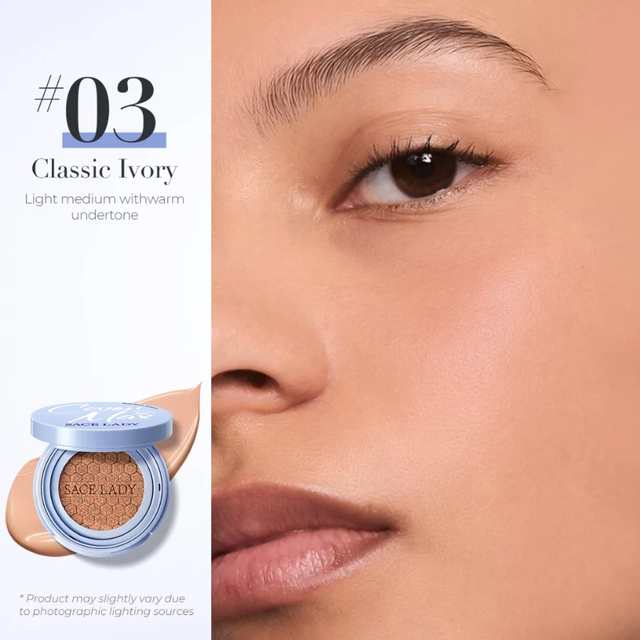 SACE LADY CoverMax Soft Matte BB Cushion High Cover Concealer Lasting SPF 50 PA+ Foundation Powder