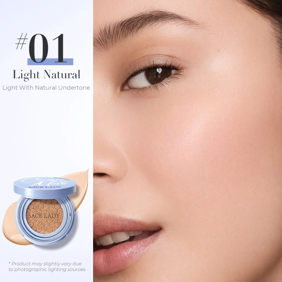 SACE LADY CoverMax Soft Matte BB Cushion High Cover Concealer Lasting SPF 50 PA+ Foundation Powder