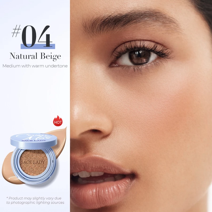 SACE LADY CoverMax Soft Matte BB Cushion High Cover Concealer Lasting SPF 50 PA+ Foundation Powder